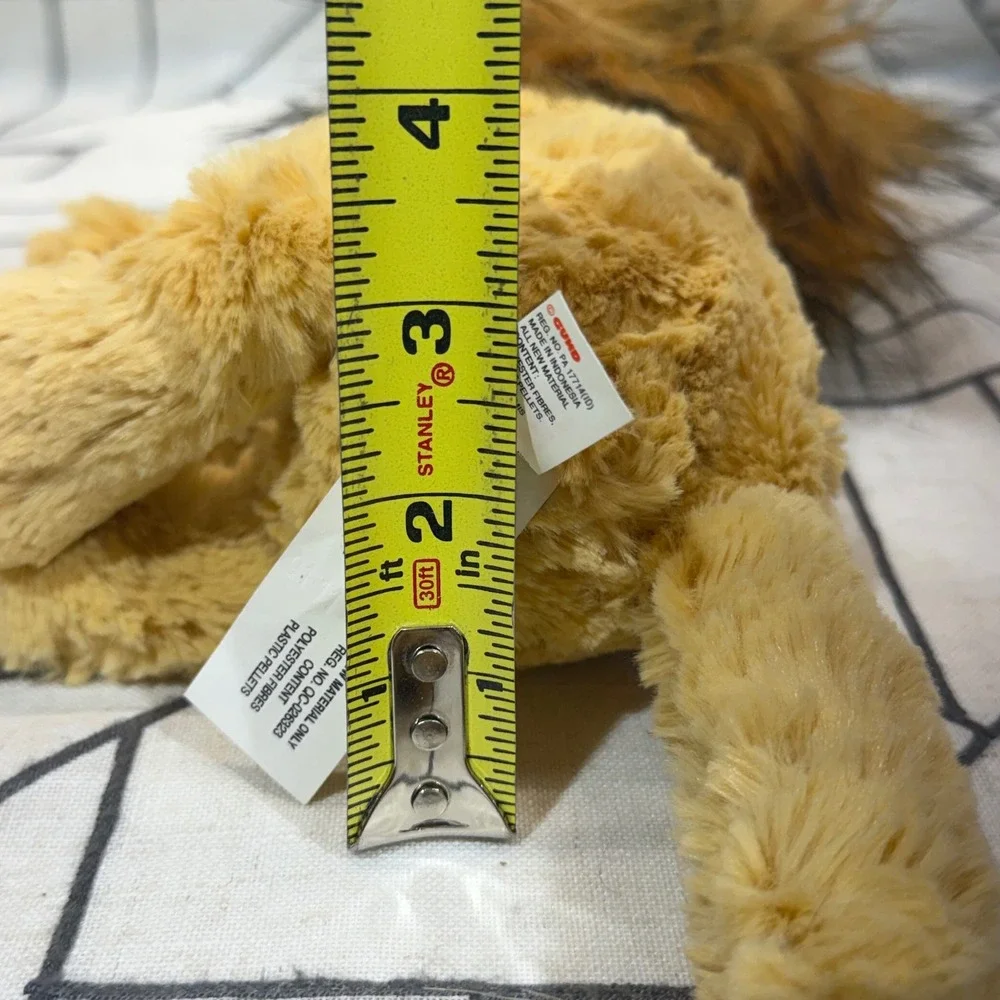 Gund Cozys Lion 8in Tan Plush Stuffed Animal Faux Fur Mane 6049944